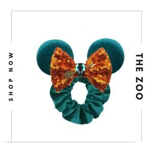 Scrunchie with‎ Mouse Ears Merida